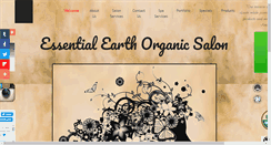 Desktop Screenshot of essentialearthorganicsalon.com